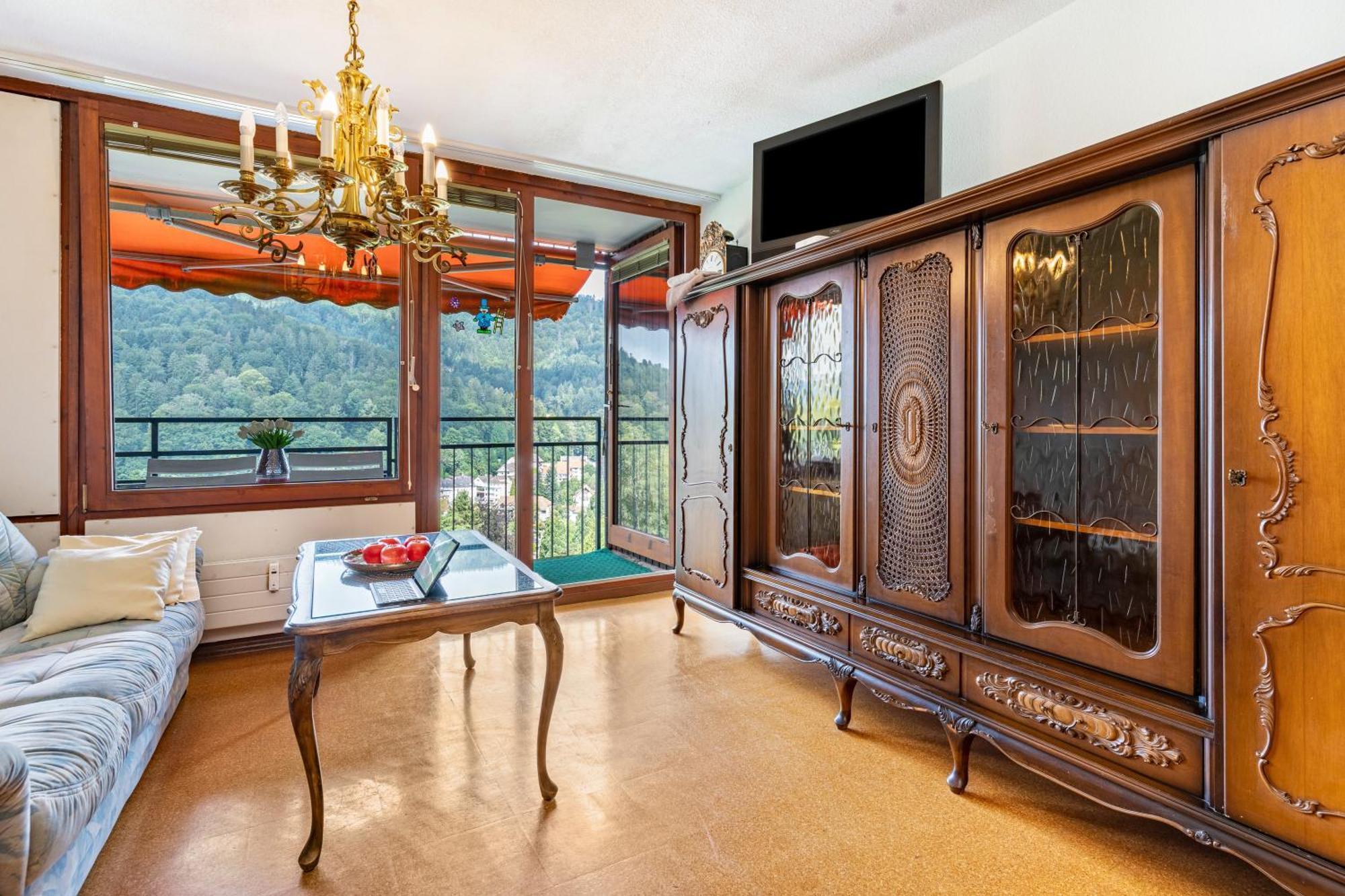 Ferienwohnung Adrion Bad Herrenalb Esterno foto